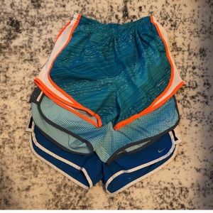 3 PAIRS OF NIKE SHORTS